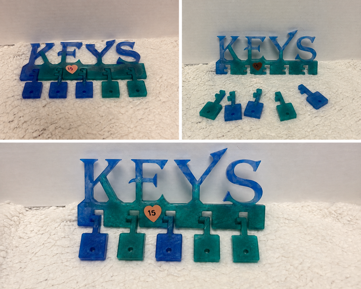 Keys holder - wall mount