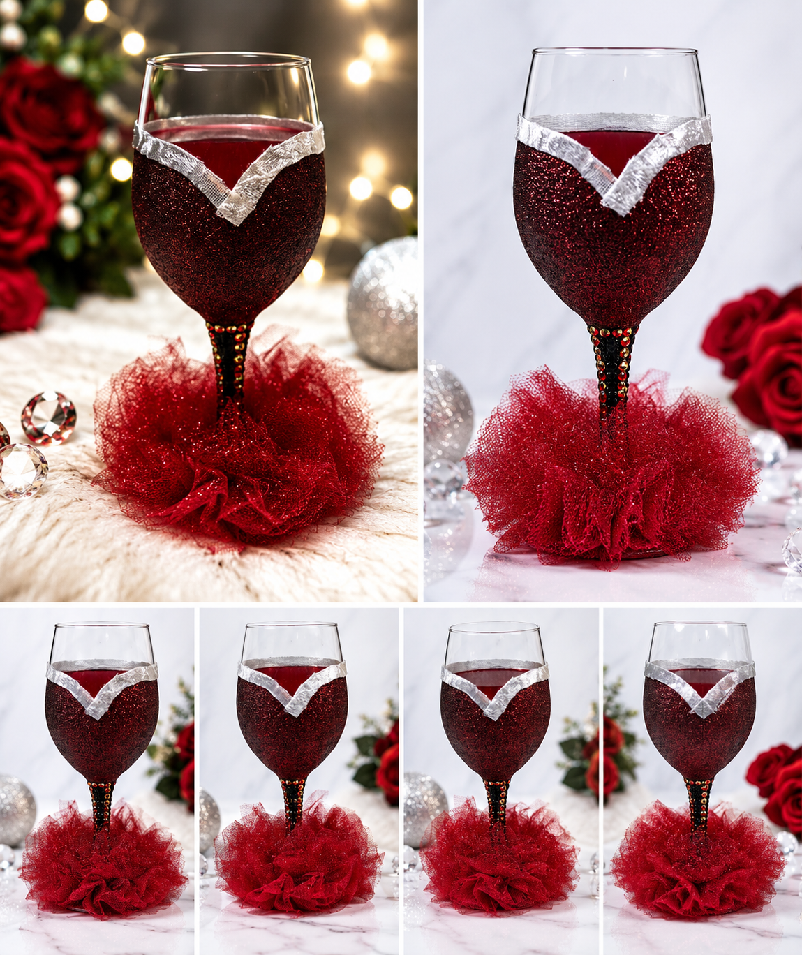 Dressed up for wine